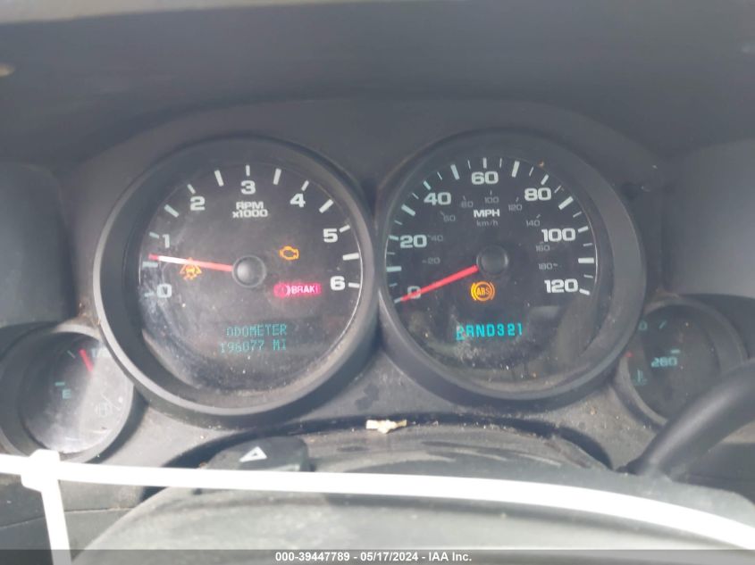 2008 Chevrolet Silverado 1500 Ls VIN: 2GCEC13C381252348 Lot: 39447789