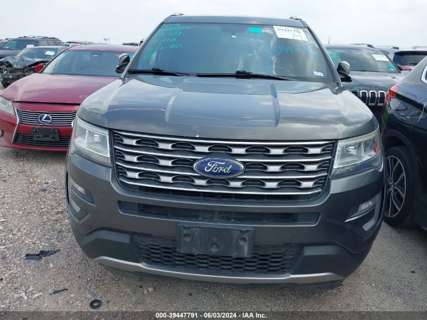 2017 Ford Explorer Limited VIN: 1FM5K7F85HGC92555 Lot: 39447791