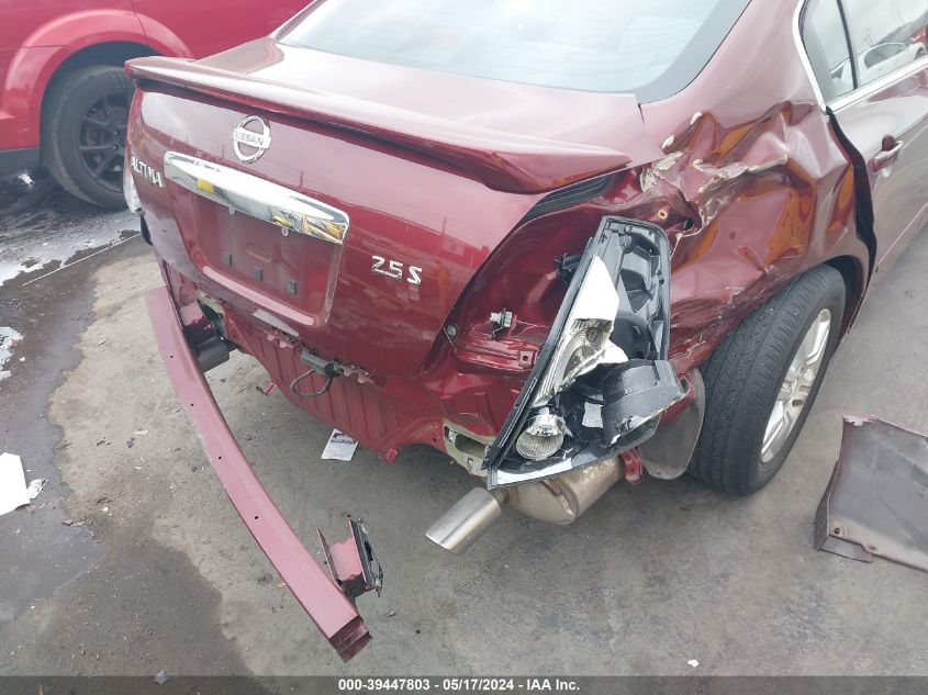2010 Nissan Altima 2.5 S VIN: 1N4AL2AP1AN513187 Lot: 39447803