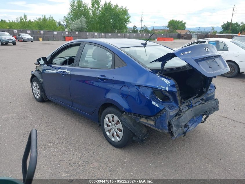 2015 Hyundai Accent Gls VIN: KMHCT4AEXFU800193 Lot: 39447815