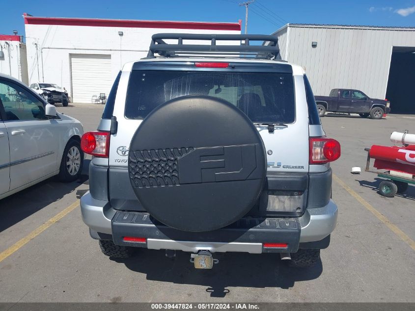 2008 Toyota Fj Cruiser VIN: JTEBU11FX8K055007 Lot: 39447824