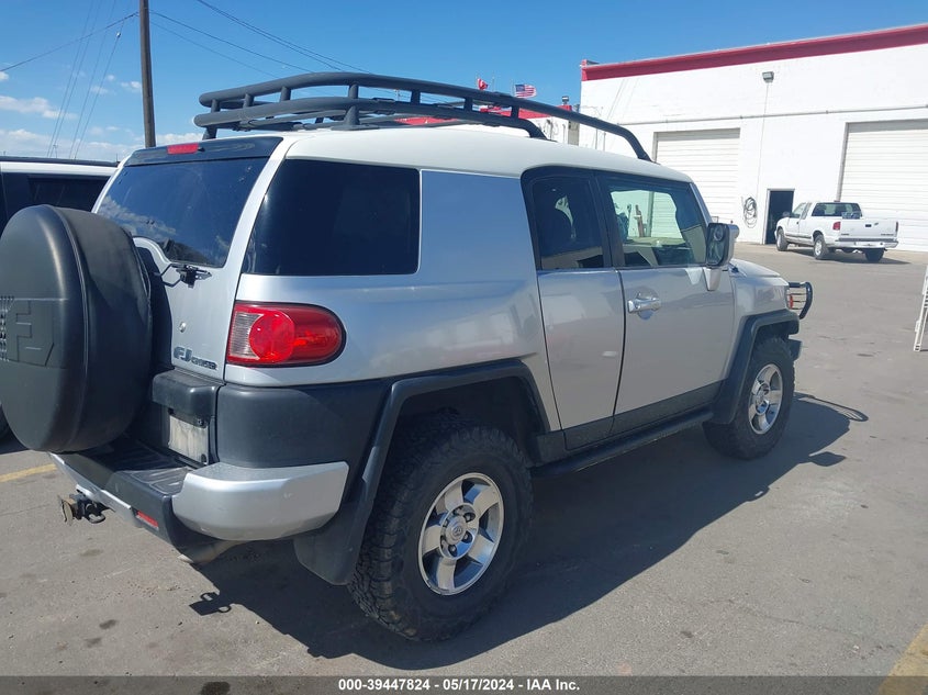 2008 Toyota Fj Cruiser VIN: JTEBU11FX8K055007 Lot: 39447824