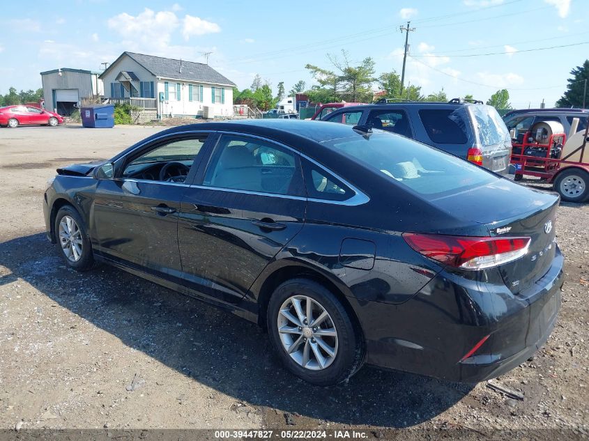 2019 Hyundai Sonata Se VIN: 5NPE24AF7KH789795 Lot: 39447827