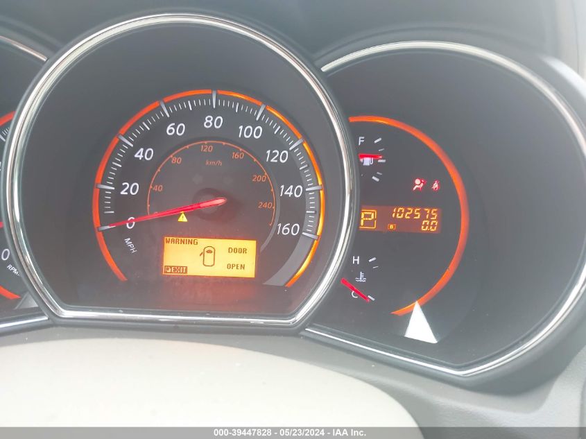 2010 Nissan Murano S VIN: JN8AZ1MWXAW133902 Lot: 39447828