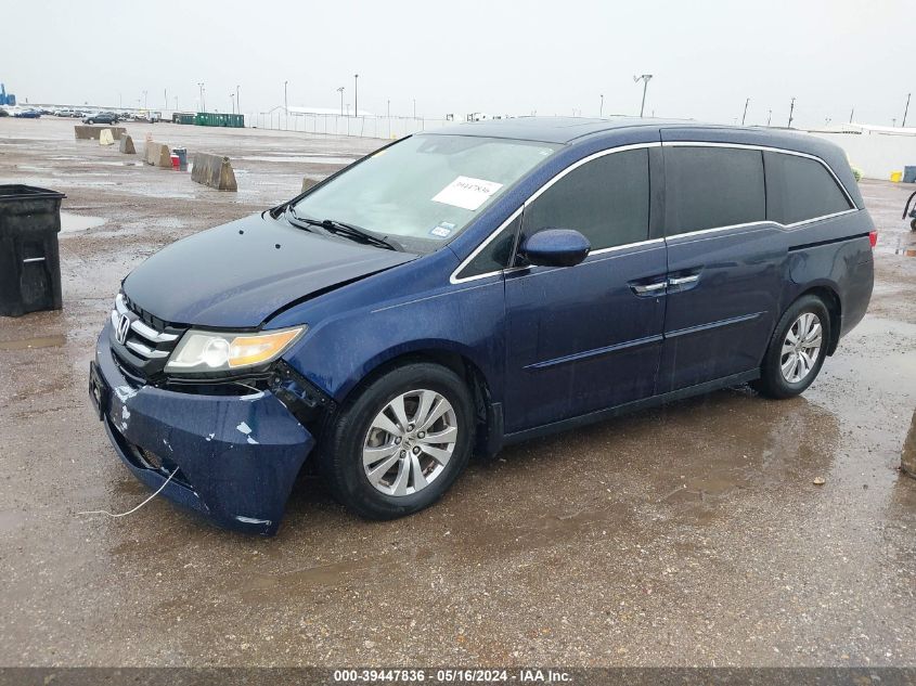 VIN 5FNRL5H68FB075110 2015 HONDA ODYSSEY no.2