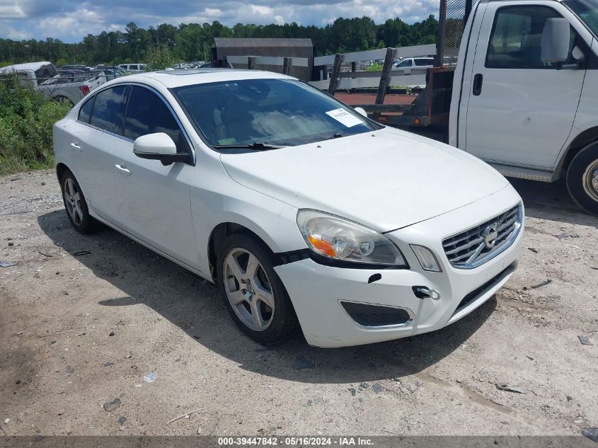 2013 Volvo S60 T5/T5 Platinum/T5 Premier/T5 Premier Plus VIN: YV1612FS5D1220790 Lot: 39447842