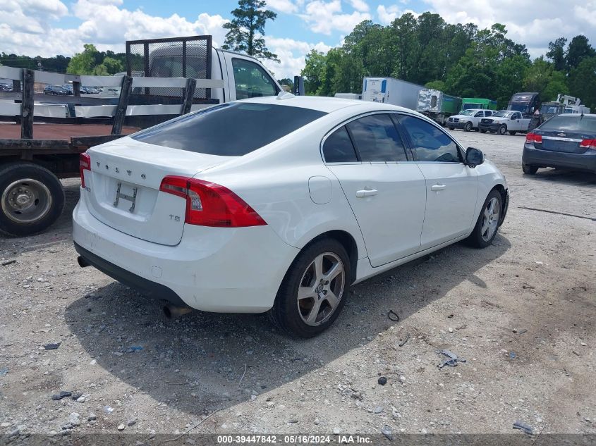 2013 Volvo S60 T5/T5 Platinum/T5 Premier/T5 Premier Plus VIN: YV1612FS5D1220790 Lot: 39447842