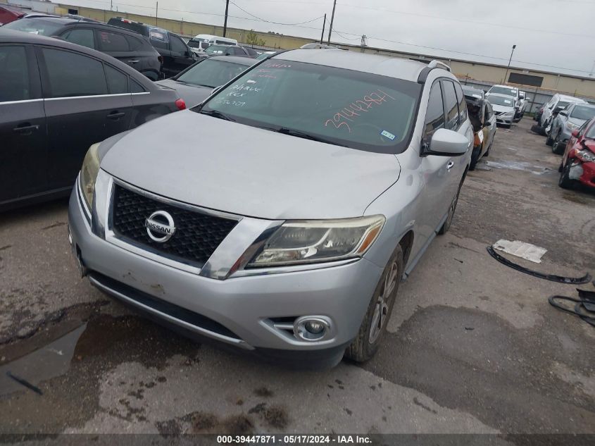 2015 Nissan Pathfinder Platinum/S/Sl/Sv VIN: 5N1AR2MN5FC656709 Lot: 39447871