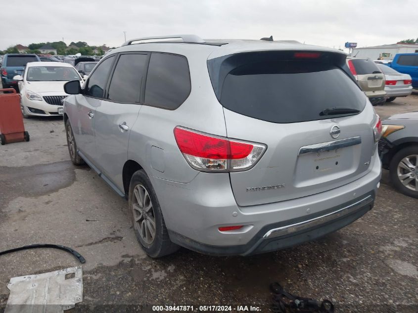 2015 Nissan Pathfinder Platinum/S/Sl/Sv VIN: 5N1AR2MN5FC656709 Lot: 39447871