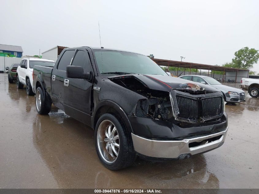 2006 Ford F-150 Lariat/Xlt VIN: 1FTPW12V66FV15431 Lot: 39447876
