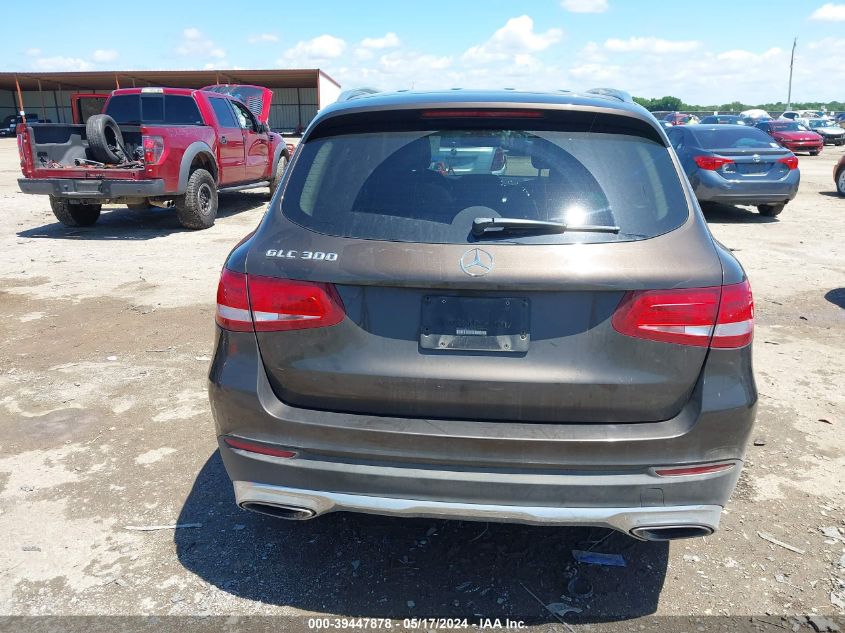 2016 Mercedes-Benz Glc 300 VIN: WDC0G4JB6GF106795 Lot: 39447878