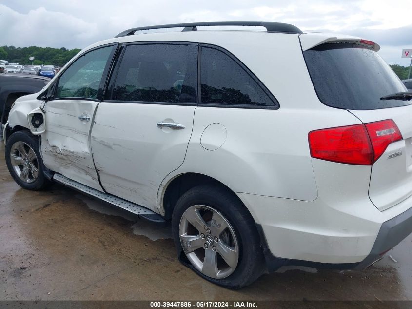 2009 Acura Mdx Sport Package VIN: 2HNYD28749H526851 Lot: 39447886