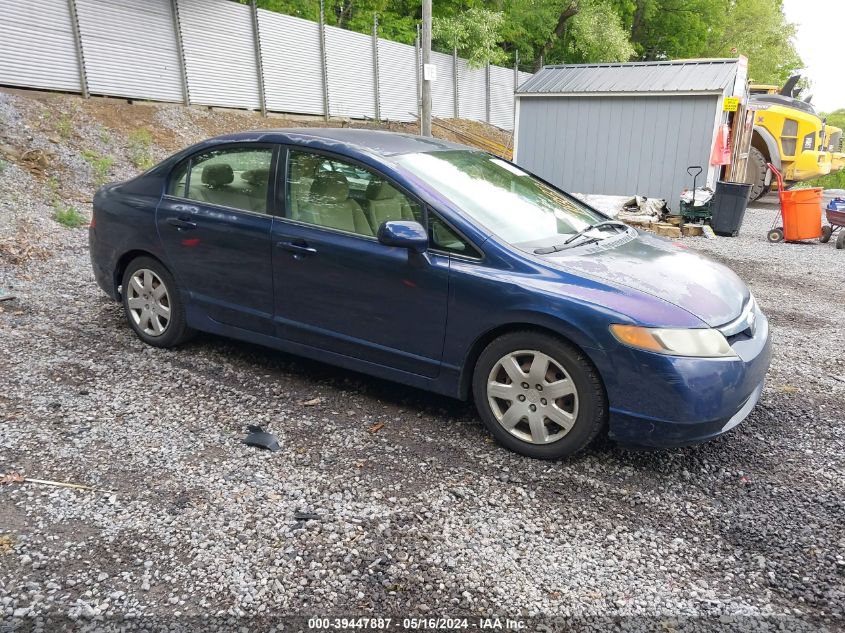 2006 Honda Civic Lx VIN: 2HGFA165X6H512919 Lot: 39447887