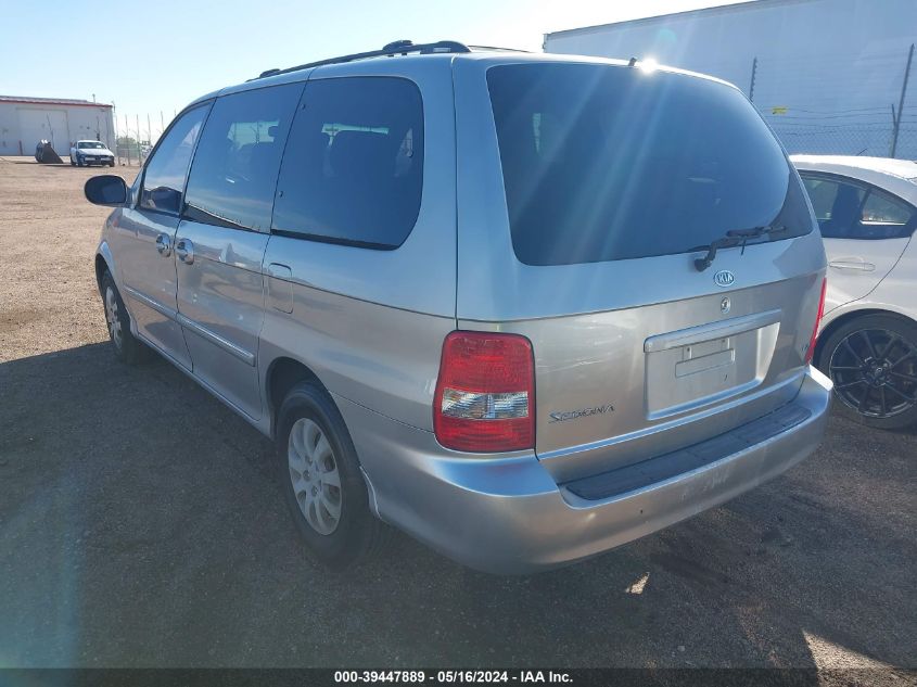 2005 Kia Sedona Ex/Lx VIN: KNDUP132056694418 Lot: 39447889