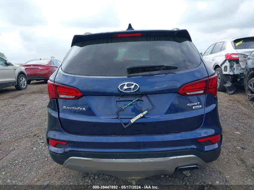 2017 Hyundai Santa Fe Sport 2.4L VIN: 5XYZUDLB4HG409155 Lot: 39447892