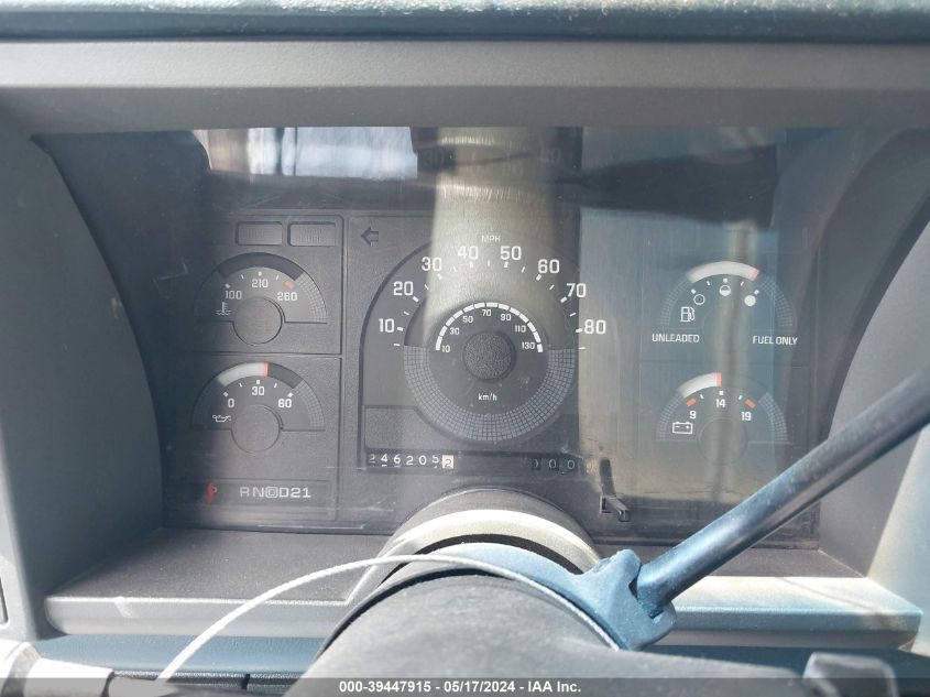 1991 Chevrolet Gmt-400 K2500 VIN: 2GCFK29K4M1221549 Lot: 39447915