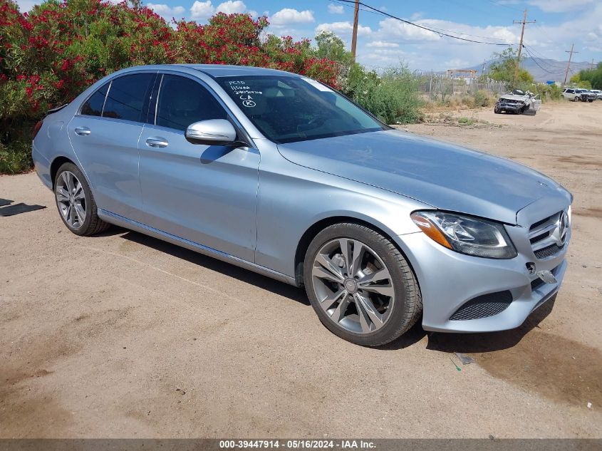 2015 Mercedes-Benz C 300 Luxury/Sport VIN: 55SWF4JB2FU096111 Lot: 39447914