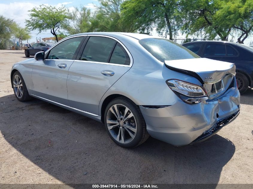 2015 Mercedes-Benz C 300 Luxury/Sport VIN: 55SWF4JB2FU096111 Lot: 39447914