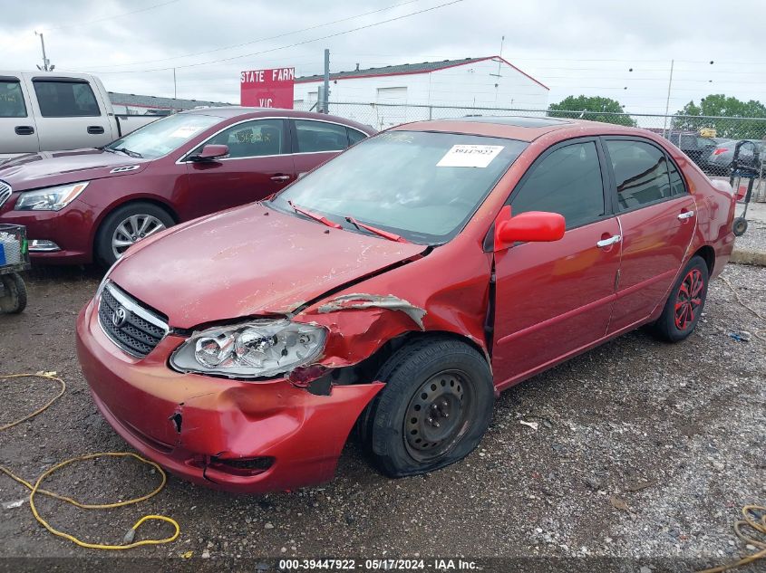 2006 Toyota Corolla Le VIN: 2T1BR32E06C682949 Lot: 39447922