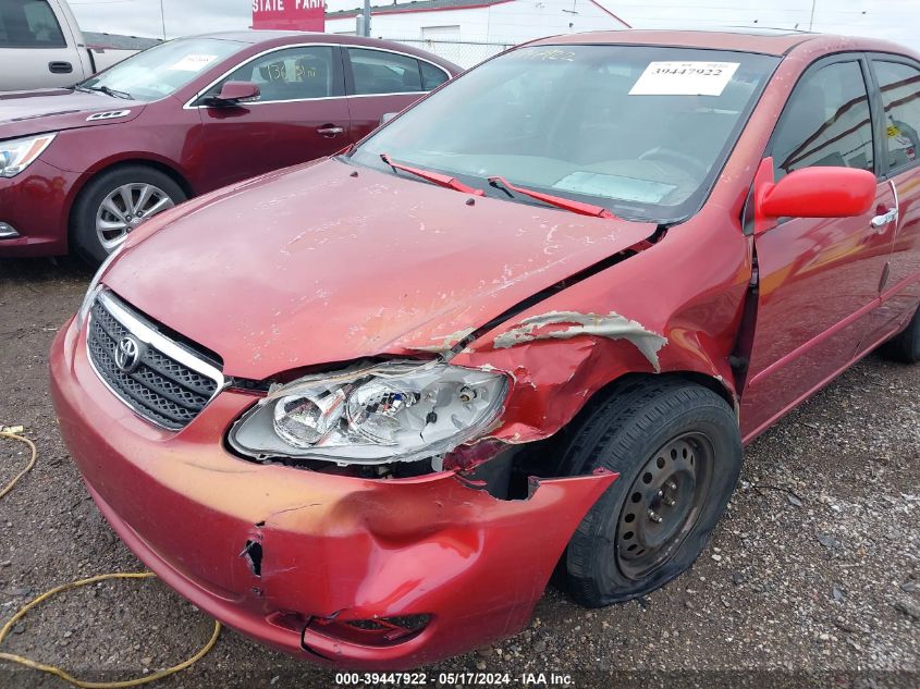 2006 Toyota Corolla Le VIN: 2T1BR32E06C682949 Lot: 39447922