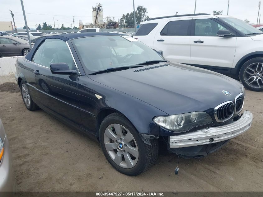 2006 BMW 325Ci VIN: WBABW334X6PX87124 Lot: 39447927