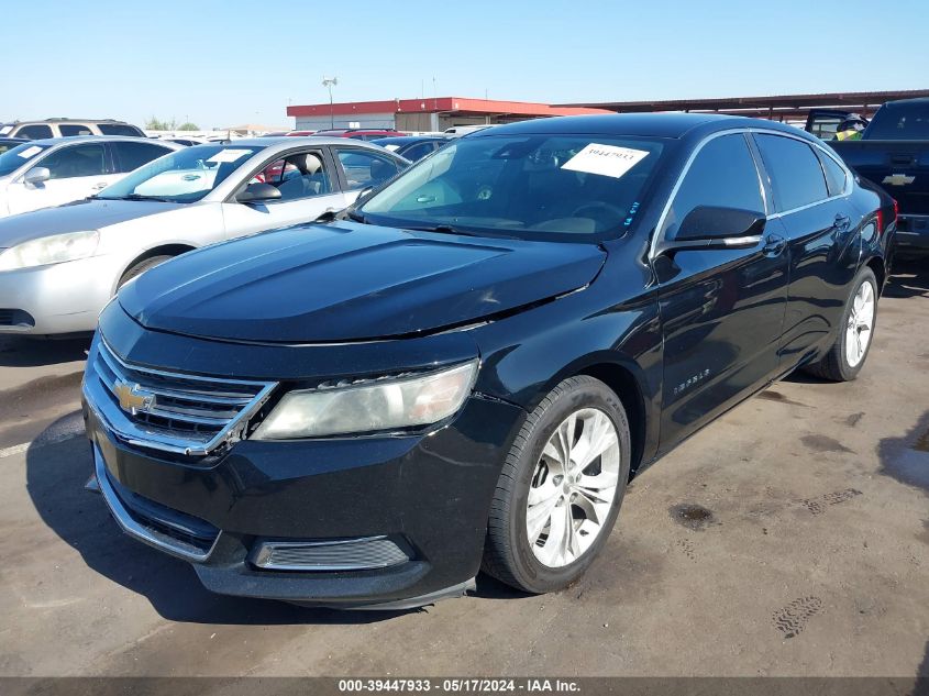 2014 Chevrolet Impala 2Lt VIN: 2G1125S39E9228006 Lot: 39447933