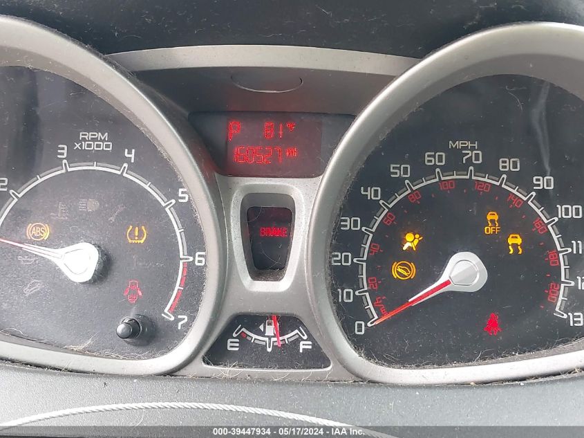 2012 Ford Fiesta Se VIN: 3FADP4EJ8CM131898 Lot: 39447934