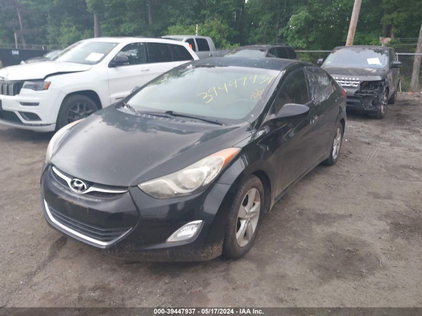 2012 Hyundai Elantra Gls (Ulsan Plant) VIN: KMHDH4AE0CU305101 Lot: 39447937