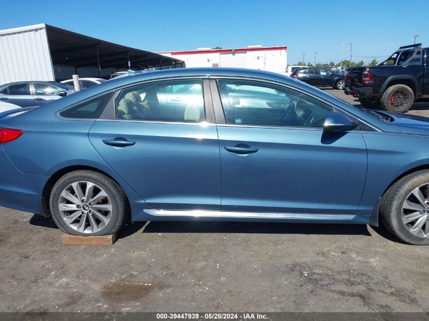 2016 Hyundai Sonata Sport VIN: 5NPE34AF8GH404359 Lot: 39447939