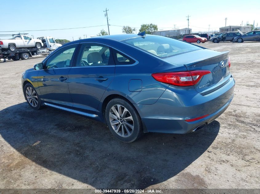 2016 Hyundai Sonata Sport VIN: 5NPE34AF8GH404359 Lot: 39447939