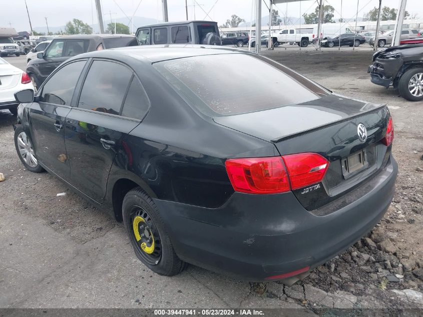 2014 Volkswagen Jetta 2.0L S VIN: 3VW2K7AJ6EM435738 Lot: 39447941