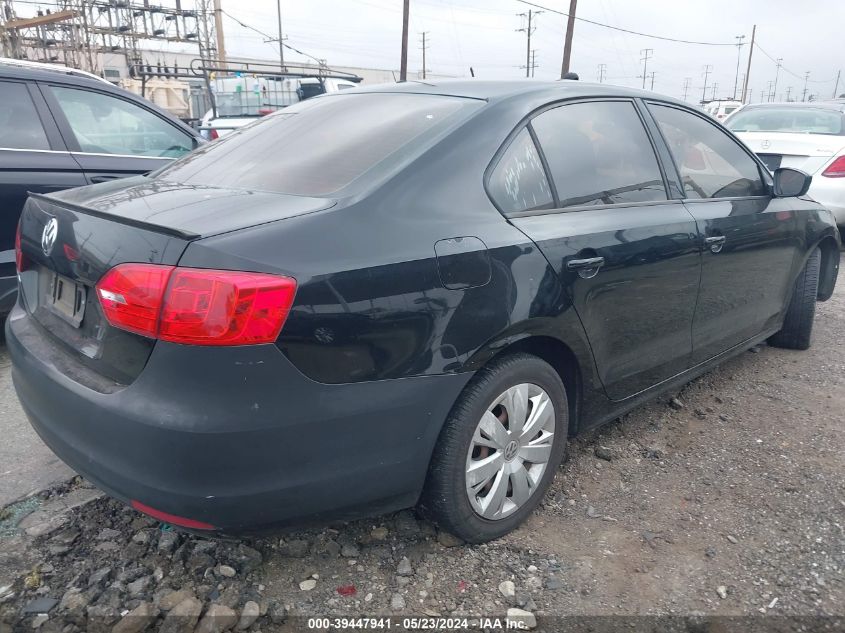2014 VOLKSWAGEN JETTA S - 3VW2K7AJ6EM435738