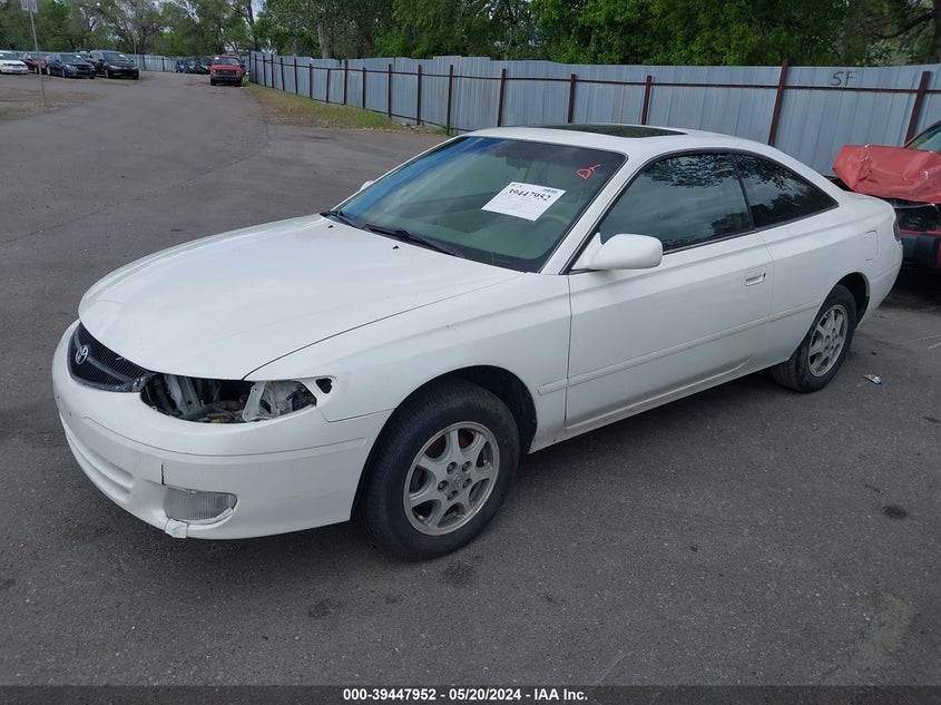 2000 Toyota Camry Solara Se VIN: 2T1CG22P3YC356698 Lot: 39447952