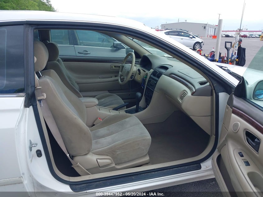 2000 Toyota Camry Solara Se VIN: 2T1CG22P3YC356698 Lot: 39447952