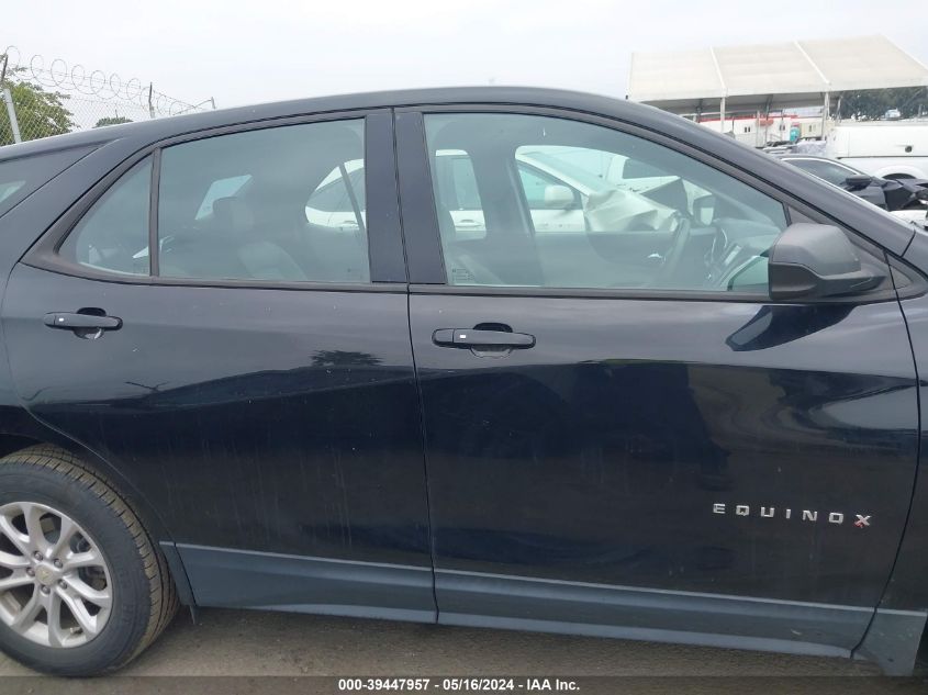 2019 Chevrolet Equinox Ls VIN: 2GNAXHEV6K6262240 Lot: 39447957