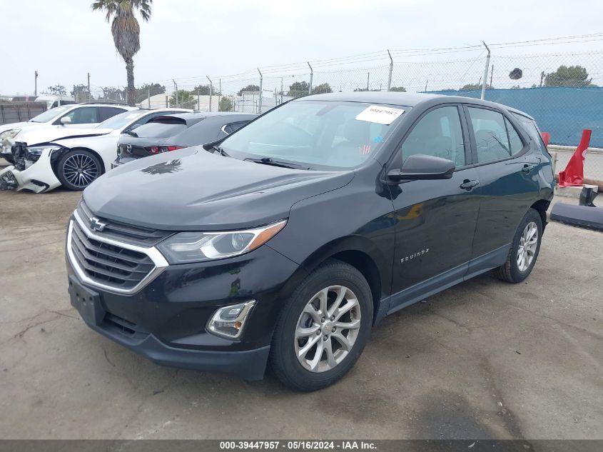 2019 Chevrolet Equinox Ls VIN: 2GNAXHEV6K6262240 Lot: 39447957