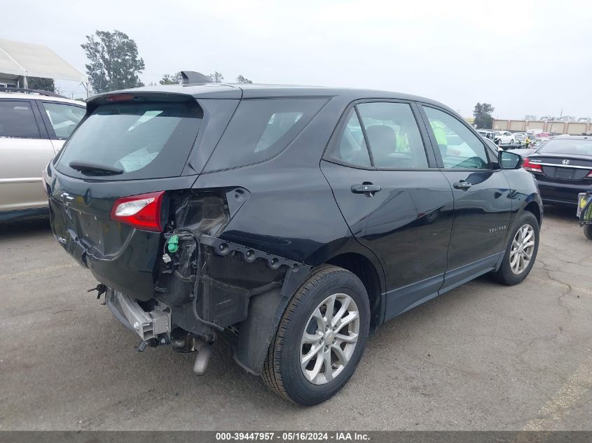 2019 Chevrolet Equinox Ls VIN: 2GNAXHEV6K6262240 Lot: 39447957