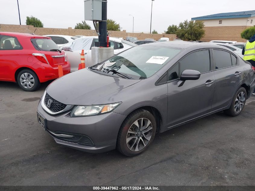 2014 Honda Civic Ex VIN: 19XFB2F86EE274993 Lot: 39447962