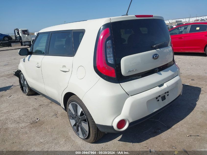 2015 Kia Soul ! VIN: KNDJX3A58F7131737 Lot: 39447964