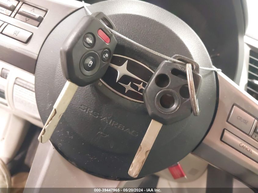 2010 Subaru Outback 2.5I VIN: 4S4BRBAC2A3354102 Lot: 39447965