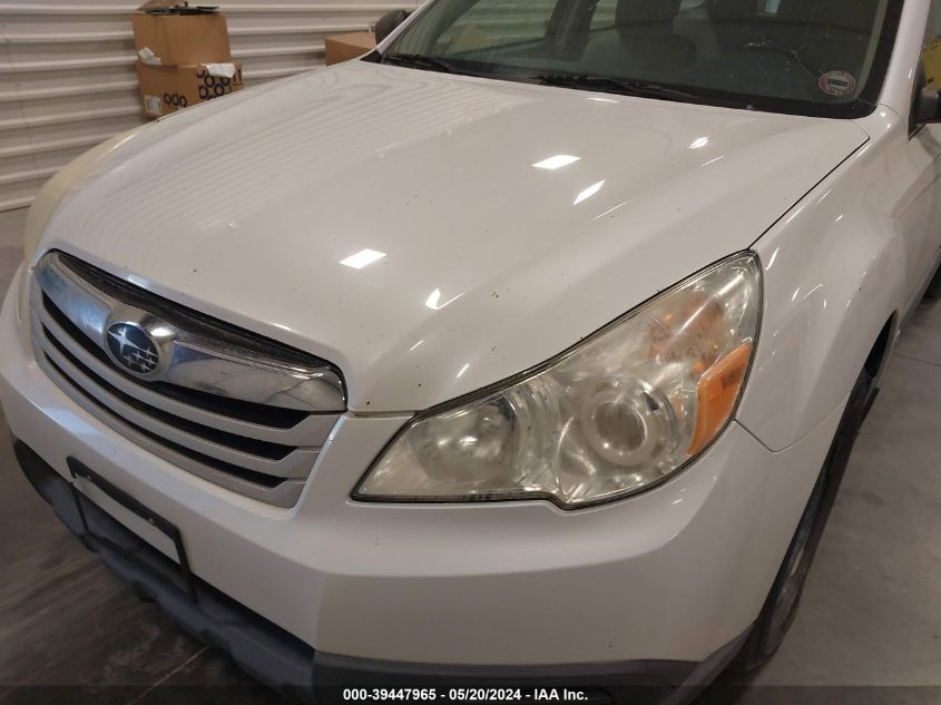 2010 Subaru Outback 2.5I VIN: 4S4BRBAC2A3354102 Lot: 39447965