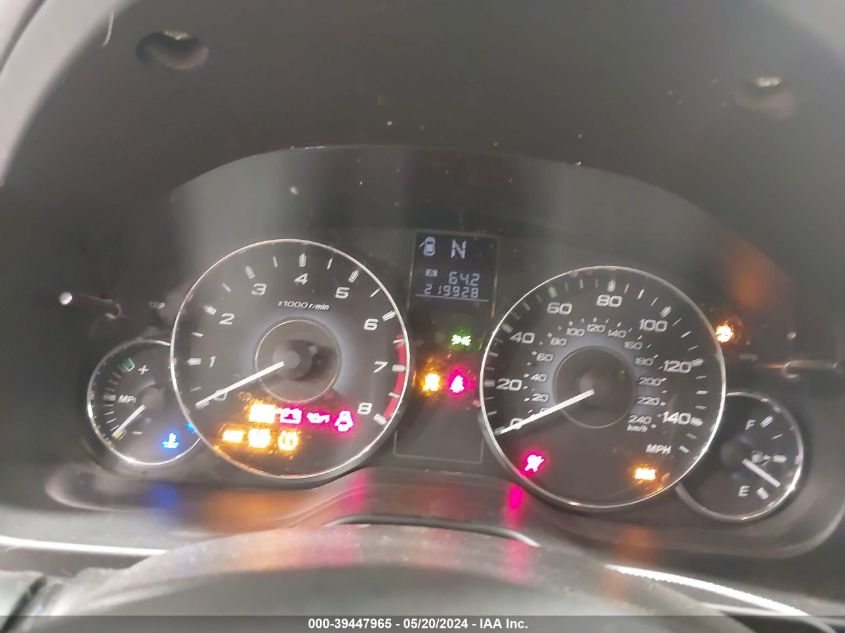 2010 Subaru Outback 2.5I VIN: 4S4BRBAC2A3354102 Lot: 39447965