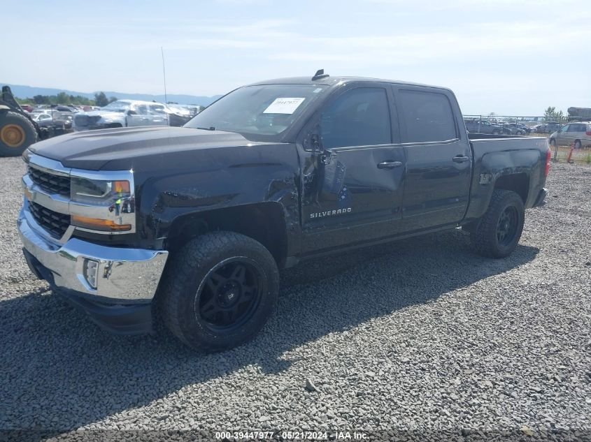 2018 Chevrolet Silverado 1500 1Lt VIN: 3GCUKREC9JG617672 Lot: 39447977