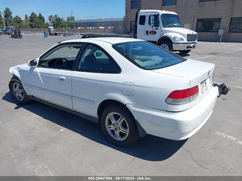 2000 Honda Civic Ex VIN: 1HGEJ824XYL012217 Lot: 39447984