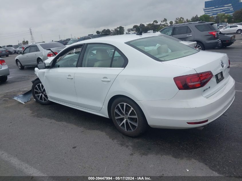 2017 Volkswagen Jetta 1.4T Se VIN: 3VWDB7AJ7HM313287 Lot: 39447994