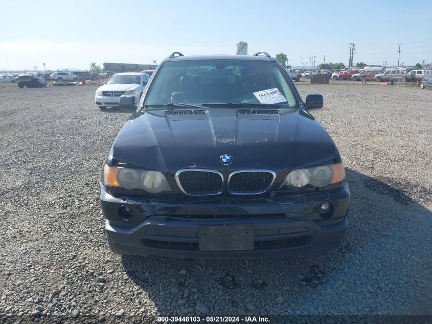 2001 BMW X5 3.0 VIN: WBAFA53541LM83176 Lot: 39448103