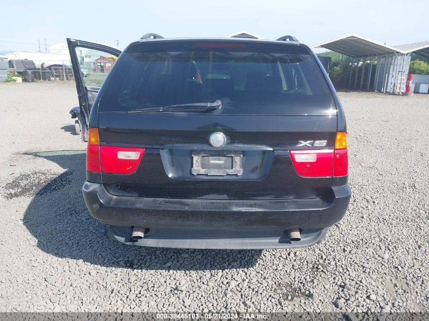 2001 BMW X5 3.0 VIN: WBAFA53541LM83176 Lot: 39448103