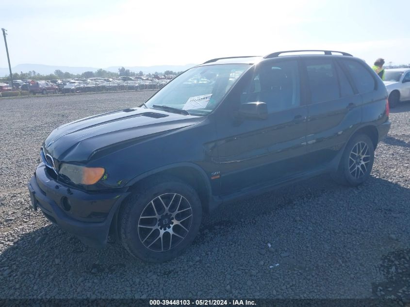 2001 BMW X5 3.0 VIN: WBAFA53541LM83176 Lot: 39448103