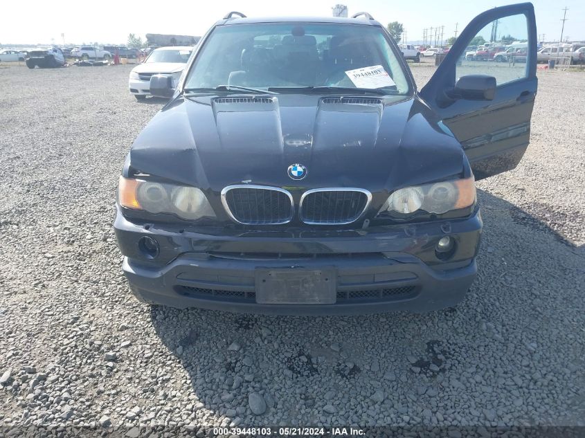 2001 BMW X5 3.0 VIN: WBAFA53541LM83176 Lot: 39448103