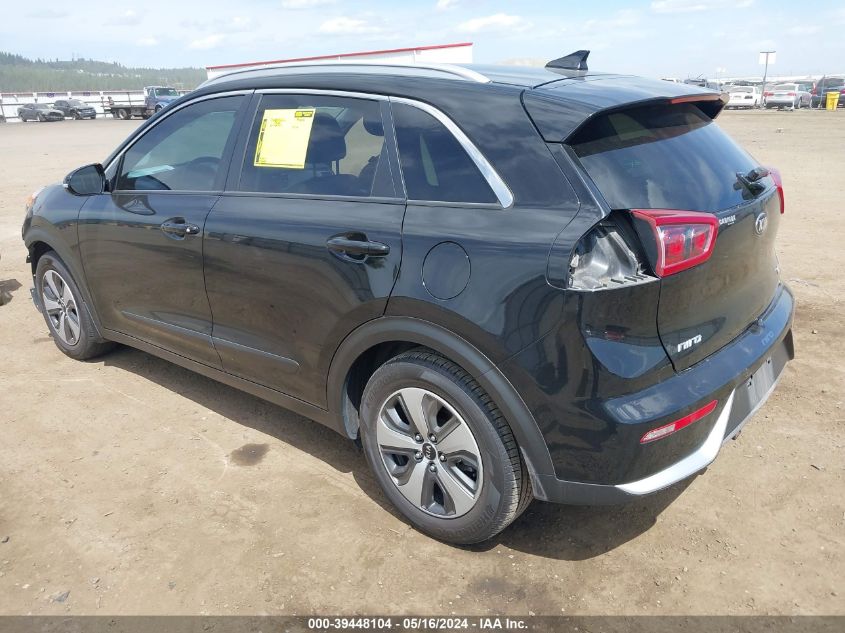2017 KIA NIRO VIN: KNDCC3LC4H5061071